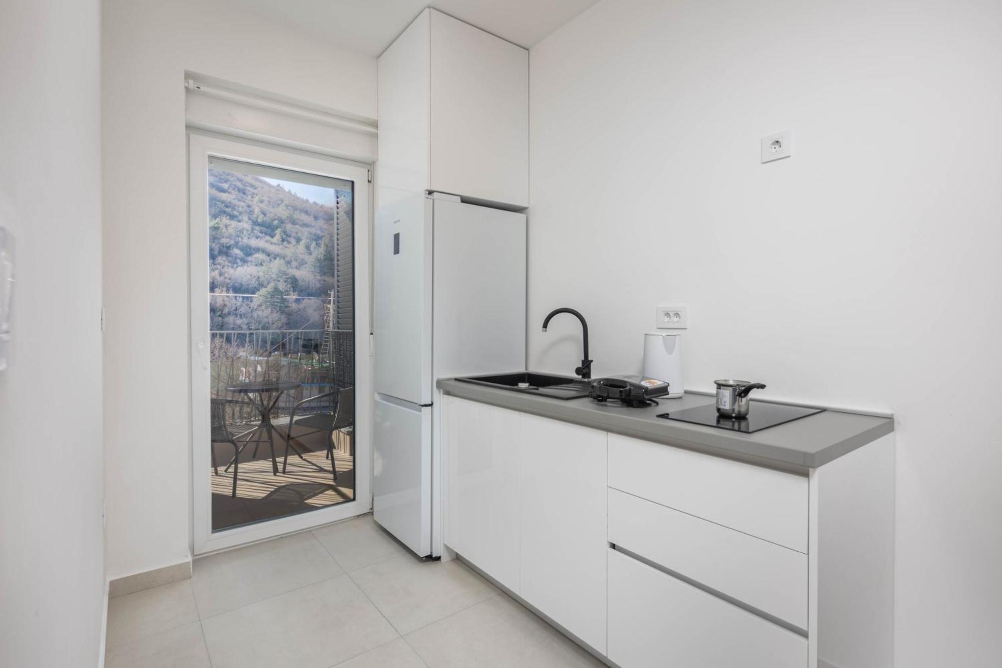 Seafront Villa Andrijana - Happy Rentals Plomin Ngoại thất bức ảnh