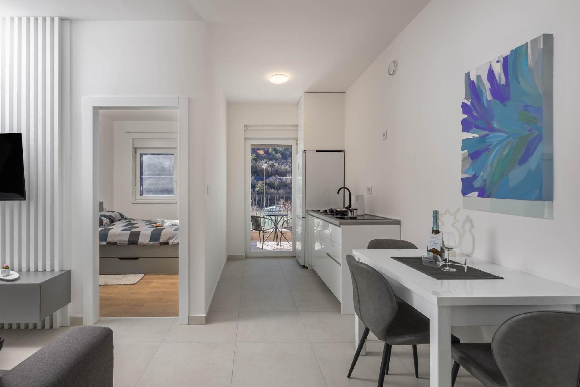 Seafront Villa Andrijana - Happy Rentals Plomin Ngoại thất bức ảnh