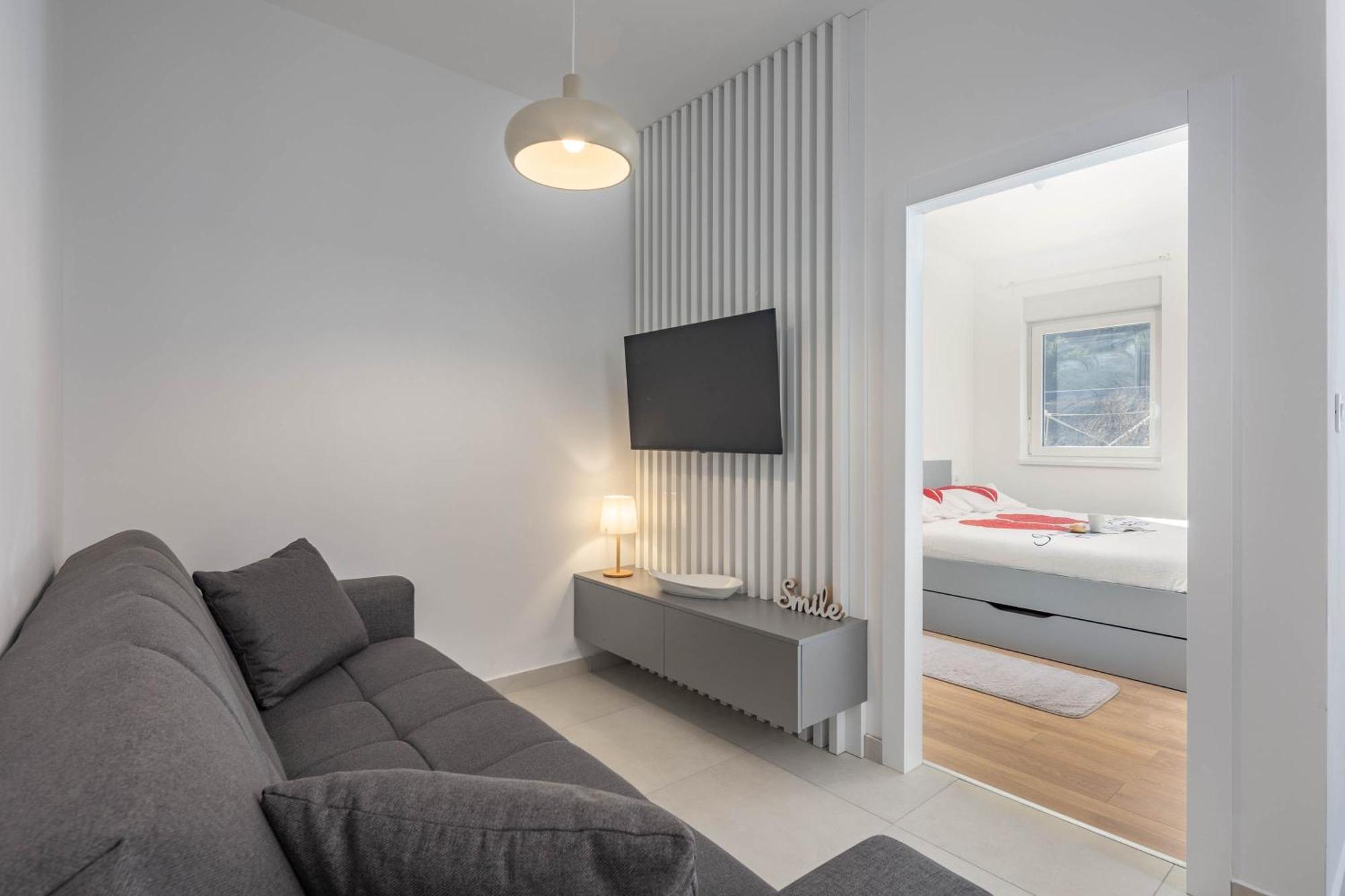 Seafront Villa Andrijana - Happy Rentals Plomin Ngoại thất bức ảnh